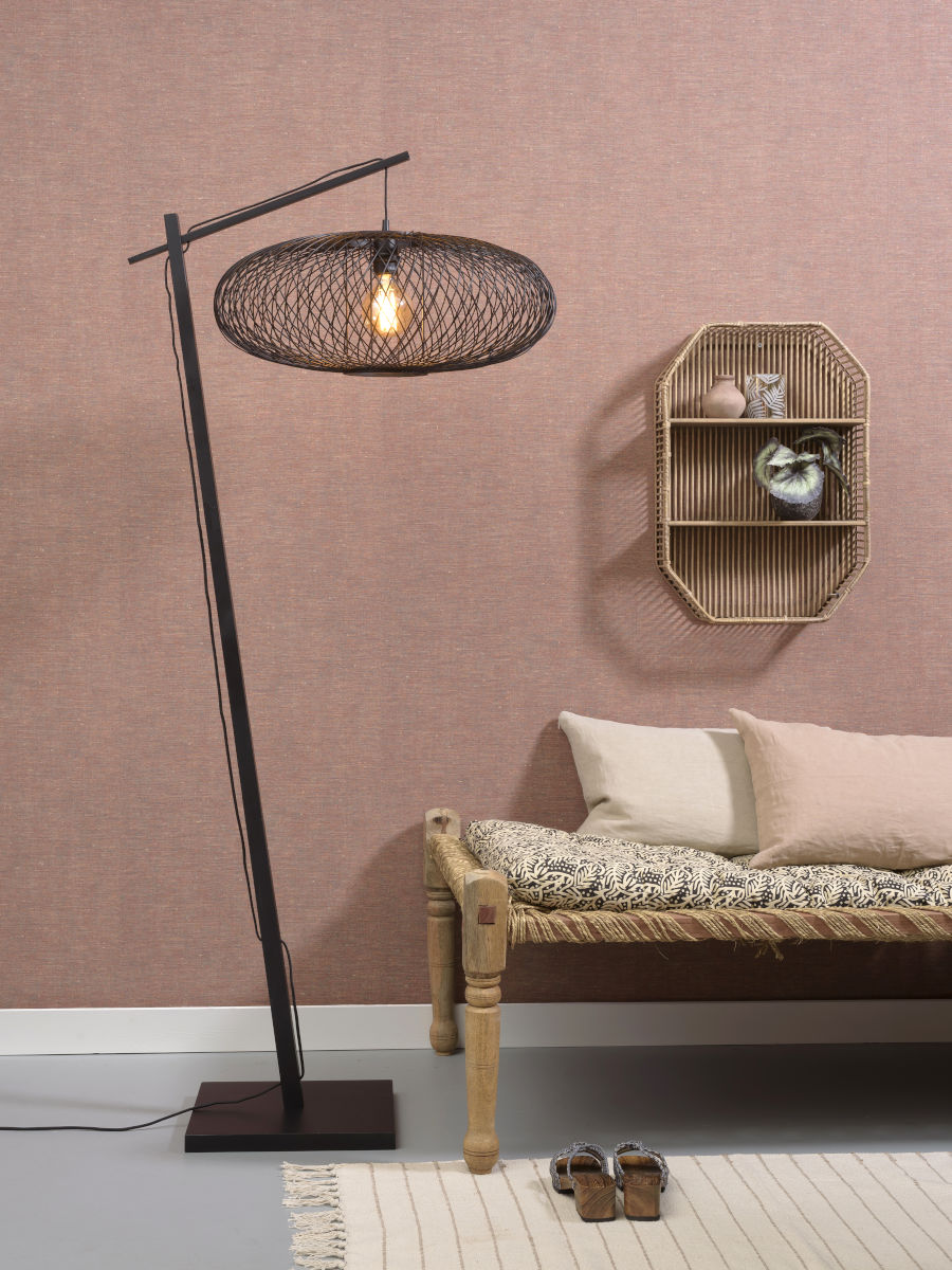 Lampadaire Cango en Bambou naturel au design naturel par Good & Mojo